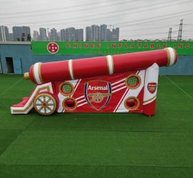 T11-7029 Arsenal Theme Inflatable Football Shoot Out Game