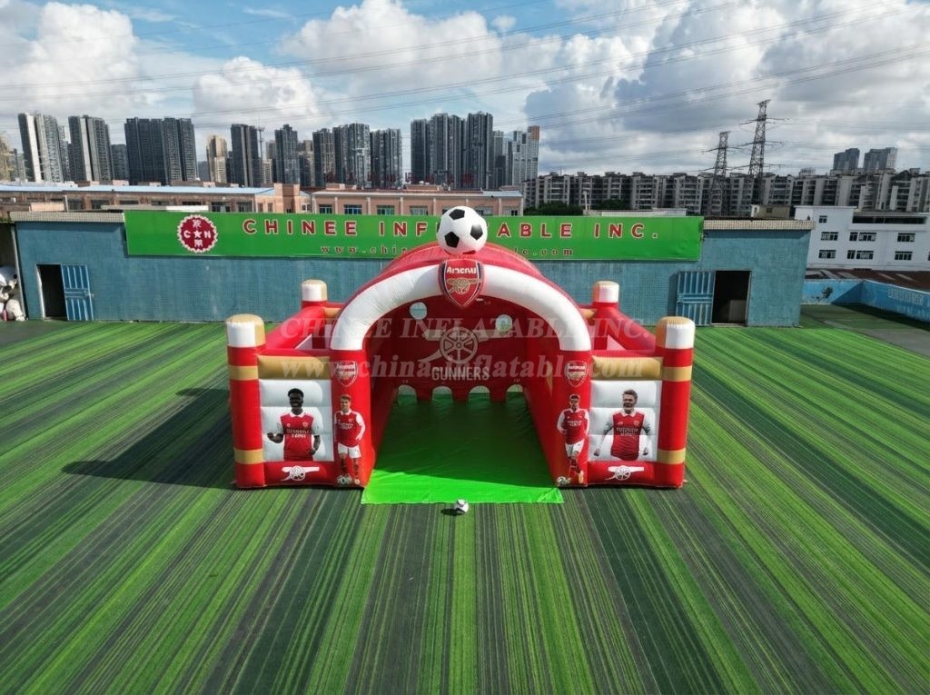 T11-7032 Arsenal Theme Inflatable Football Shoot Out Game