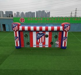 T11-7036 Atletico Madrid Theme Inflatable Football Shoot Out Game