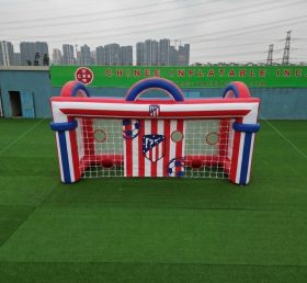 T11-7037 Atletico Madrid Theme Inflatable Football Shoot Out Game