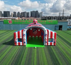 T11-7040 Atletico Madrid Theme Inflatable Football Shoot Out Game