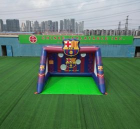 T11-7044 Barcelona Theme Inflatable Football Shoot Out Game