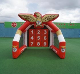T11-7062 Benfica Theme Inflatable Football Shoot Out Game