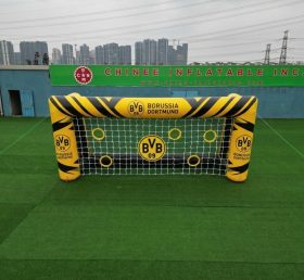 T11-7077 Borussia Dortmund Theme Inflatable Football Shoot Out Game