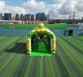 T11-7093 Brazil National Team Theme Inflatable Football Shoot Out Game