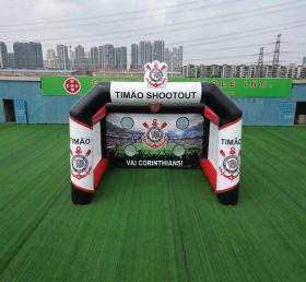 T11-7109 Corinthians Theme Inflatable Football Shoot Out Game