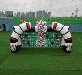 T11-7113 Corinthians Theme Inflatable Football Shoot Out Game