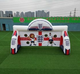 T11-7123 England National Team Theme Inflatable Football Shoot Out Game