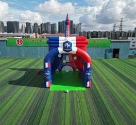 T11-7145 France National Team Theme Inflatable Football Shoot Out Game