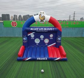T11-7149 France National Team Theme Inflatable Football Shoot Out Game