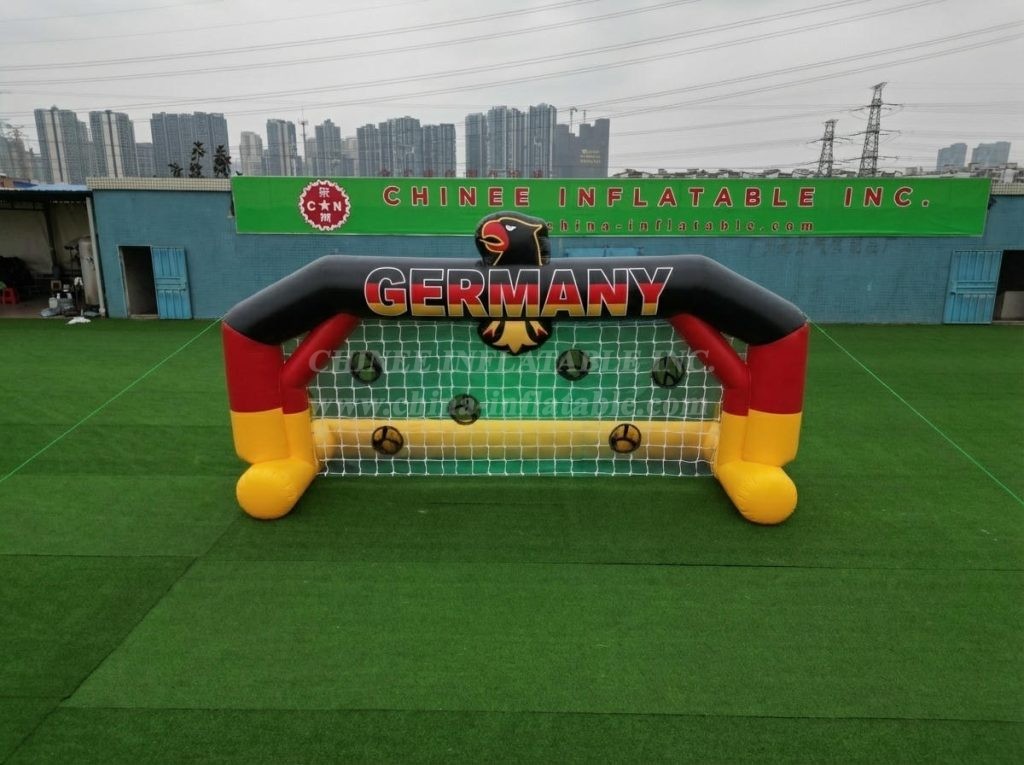T11-7156 Germany National Team Theme Inflatable Football Shoot Out Game