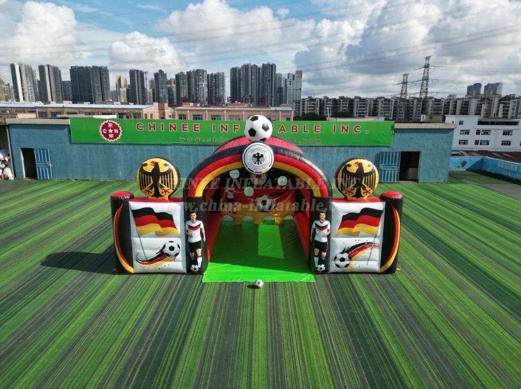 T11-7159 Germany National Team Theme Inflatable Football Shoot Out Game