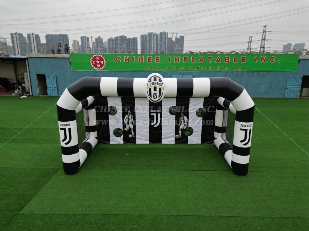 T11-7178 Juventus Theme Inflatable Football Shoot Out Game