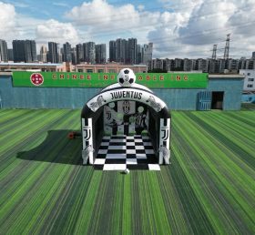 T11-7181 Juventus Theme Inflatable Football Shoot Out Game