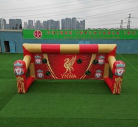 T11-7188 Liverpool Theme Inflatable Football Shoot Out Game