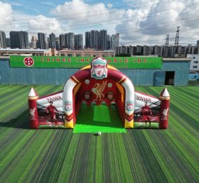 T11-7189 Liverpool Theme Inflatable Football Shoot Out Game