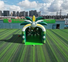 T11-7211 Palmeiras Theme Inflatable Football Shoot Out Game