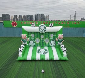 T11-7212 Palmeiras Theme Inflatable Football Shoot Out Game