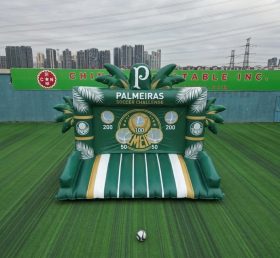 T11-7213 Palmeiras Theme Inflatable Football Shoot Out Game