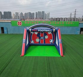 T11-7215 Paris Saint-Germain Theme Inflatable Football Shoot Out Game