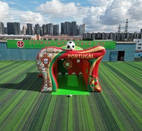 T11-7229 Portugal National Team Theme Inflatable Football Shoot Out Game
