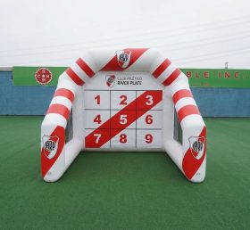 T11-7247 River Plate Theme Inflatable Football Shoot Out Game