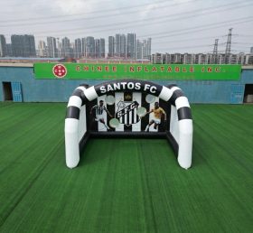 T11-7254 Santos Theme Inflatable Football Shoot Out Game