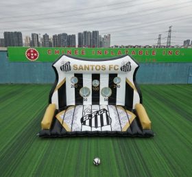 T11-7262 Santos Theme Inflatable Football Shoot Out Game