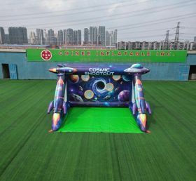 T11-7285 Space Theme Inflatable Soccer Shooting Game