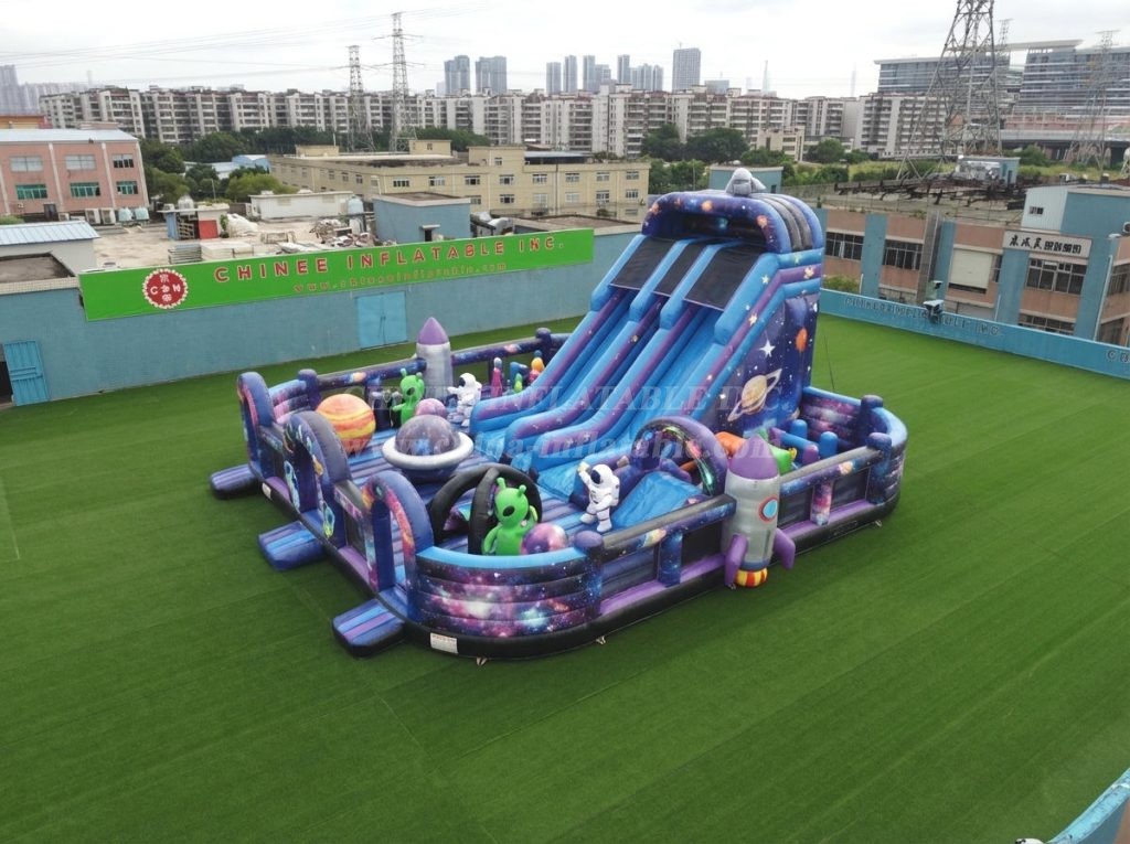 T6-6868 Space Theme Inflatable Playground