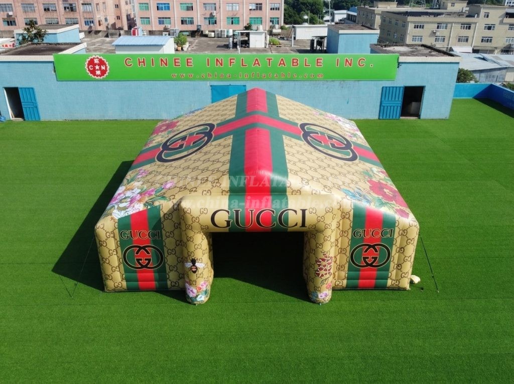 Tent1-7166 Gucci Advertising Inflatable Cube Tent