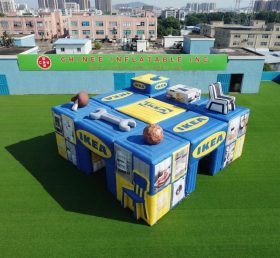 Tent1-7170 IKEA Advertising Inflatable Cube Tent
