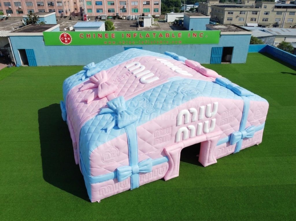Tent1-7184 Miu Miu Advertising Inflatable Cube Tent
