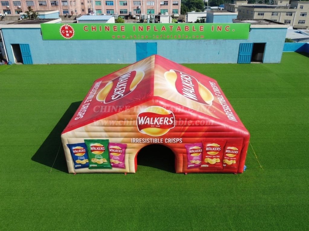 Tent1-7201 Walkers Advertising Inflatable Cube Tent
