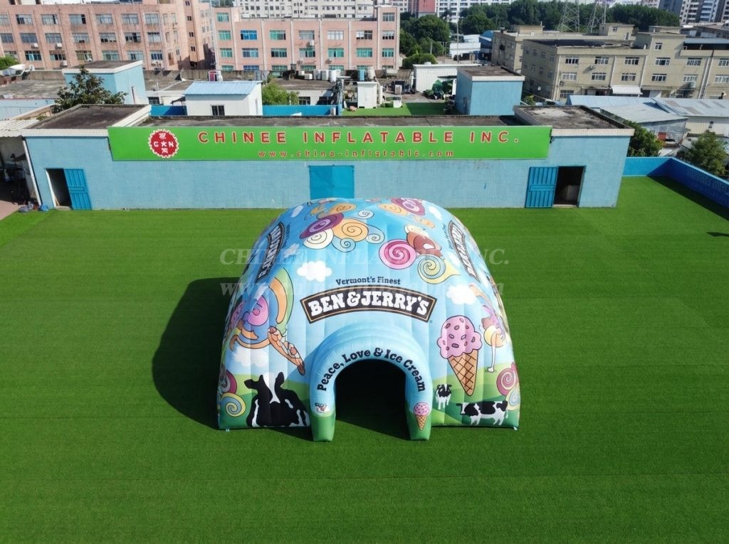 Tent1-7207 Ben & Jerry’s Advertising Inflatable Dome