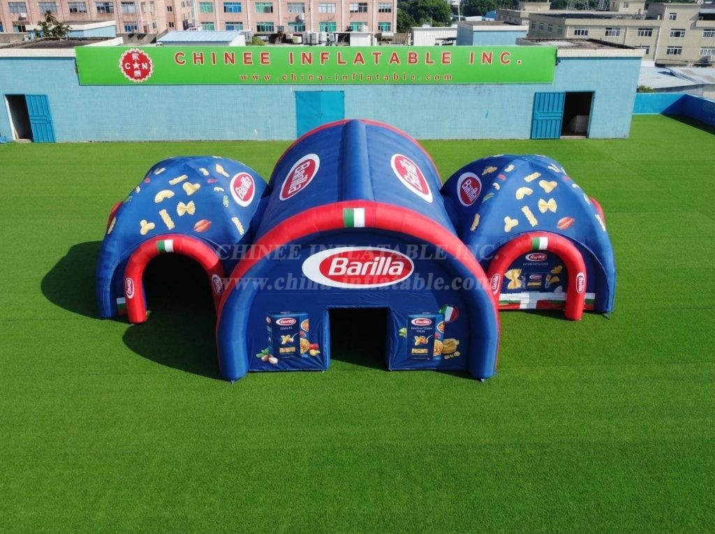 Tent1-7296 Barilla Advertising Inflatable Spider Tent