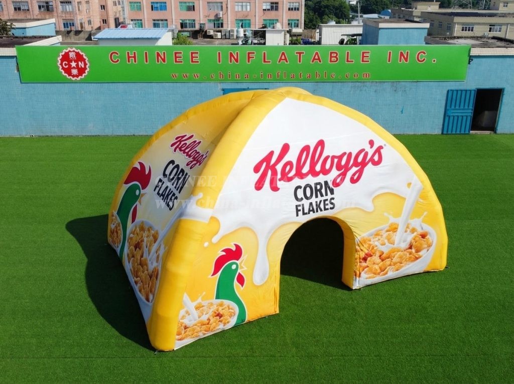 Tent1-7301 Corn Flakes Advertising Inflatable Spider Tent
