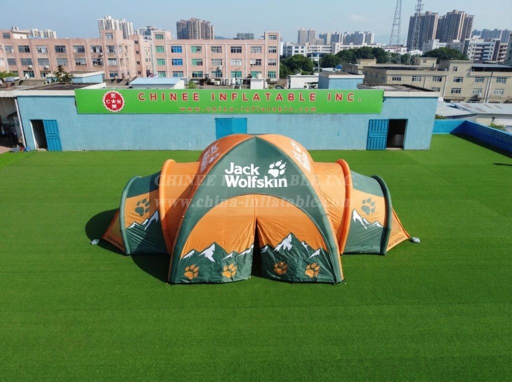 Tent1-7324 Jack Wolfskin Advertising Inflatable Spider Tent