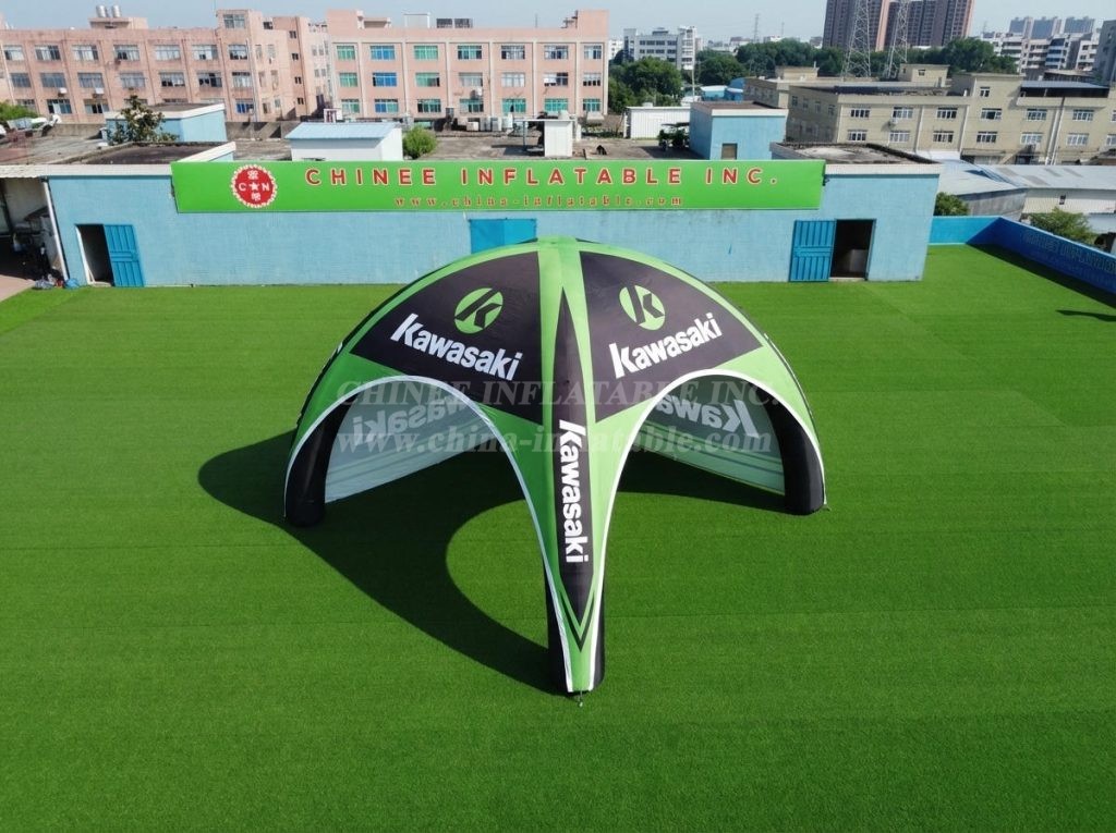 Tent1-7325 Kawasaki Advertising Inflatable Spider Tent