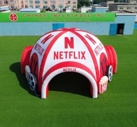 Tent1-7341 Netflix Advertising Inflatable Spider Tent