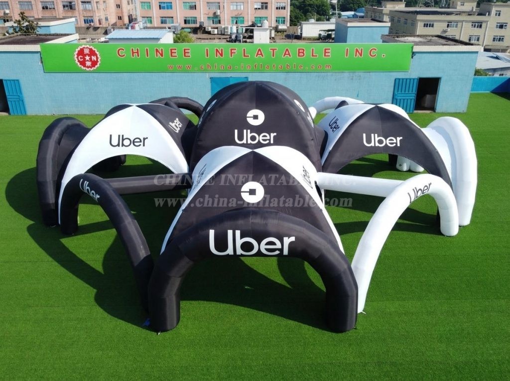 Tent1-7358 Uber Advertising Inflatable Spider Tent