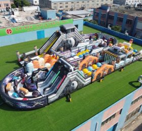 CR2-519 Star Wars Theme Ginat Inflatable Obstacle Courses Challenging Run