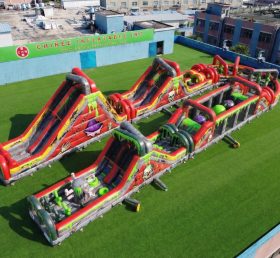 CR2-616 Zombie Theme Giant Inflatable Obstacle Courses Challenging Run