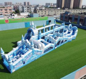 CR2-640 Frozen Theme Giant Obstacle Course Challenging Run