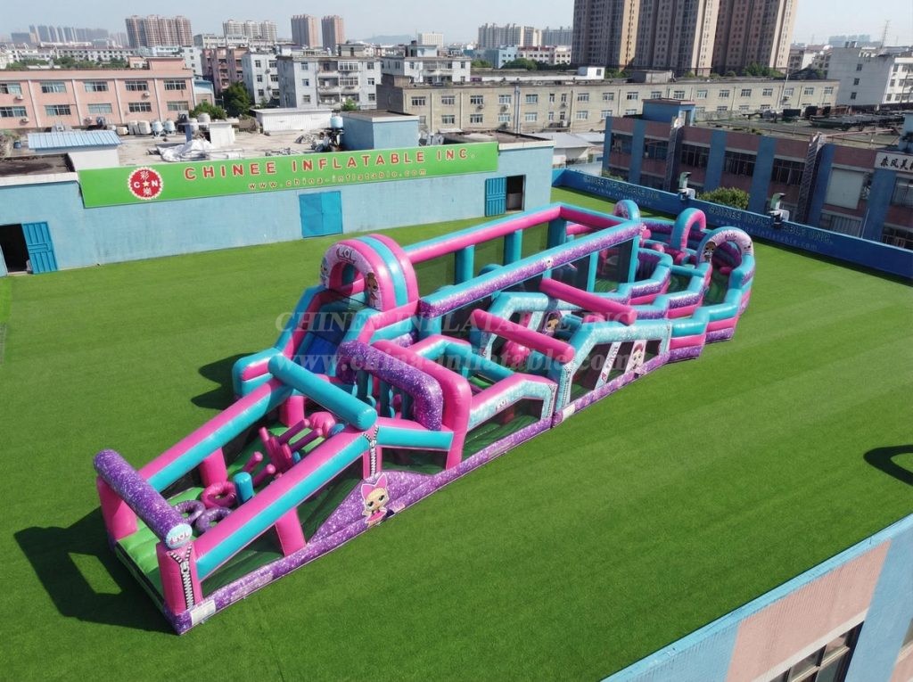 CR2-648 L.O.L.SURPRISE Theme Giant Obstacle Course Challenging Run