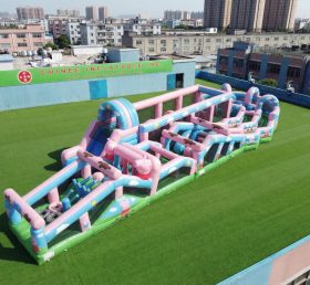 CR2-663 Peppa Pig Theme Giant Obstacle Course Challenging Run