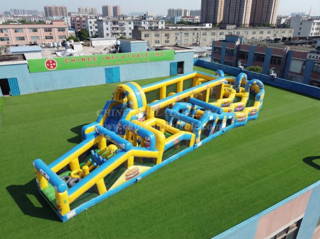 CR2-692 The Simpsons Theme Giant Obstacle Course Challenging Run