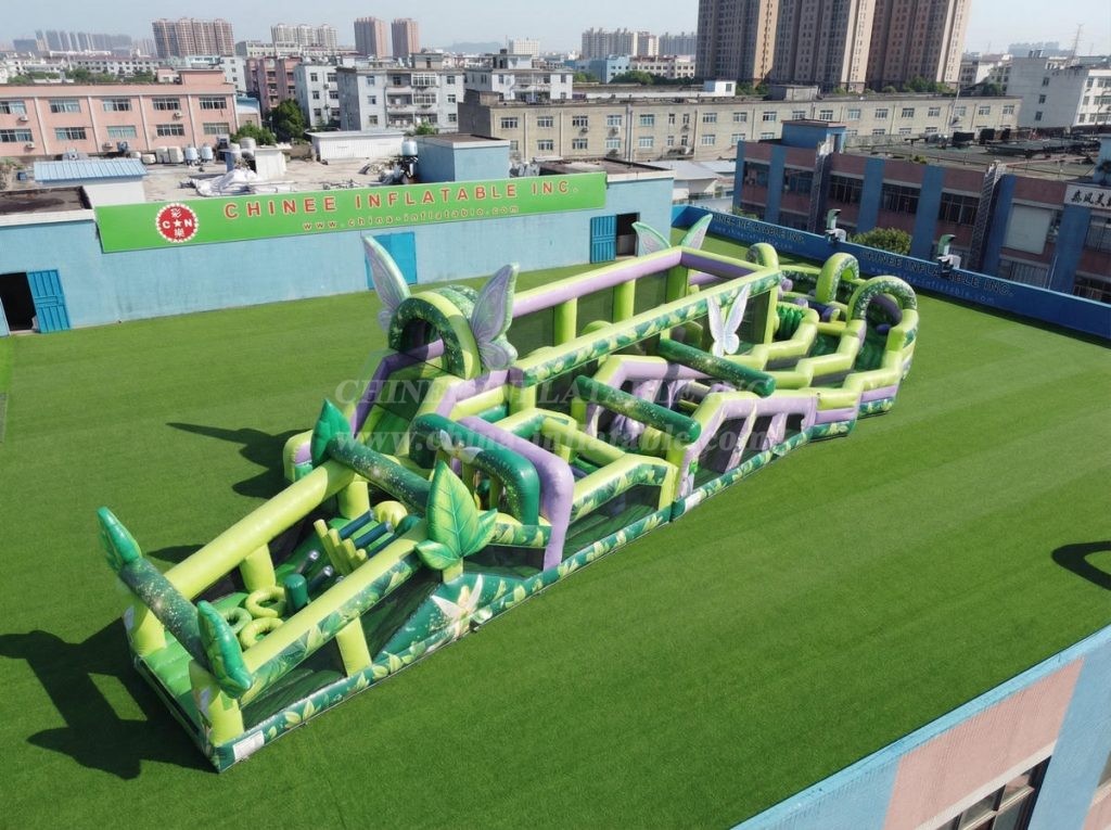 CR2-697 Tinker Bell Theme Giant Obstacle Course Challenging Run