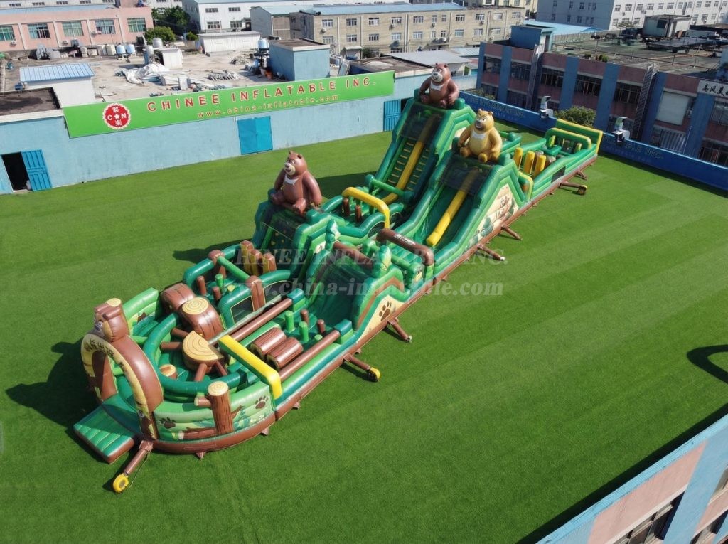 CR2-868 Boonie Bears Theme Giant Obstacle Course Challenging Run