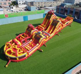 CR2-870 Cars Theme Giant Obstacle Course Challenging Run